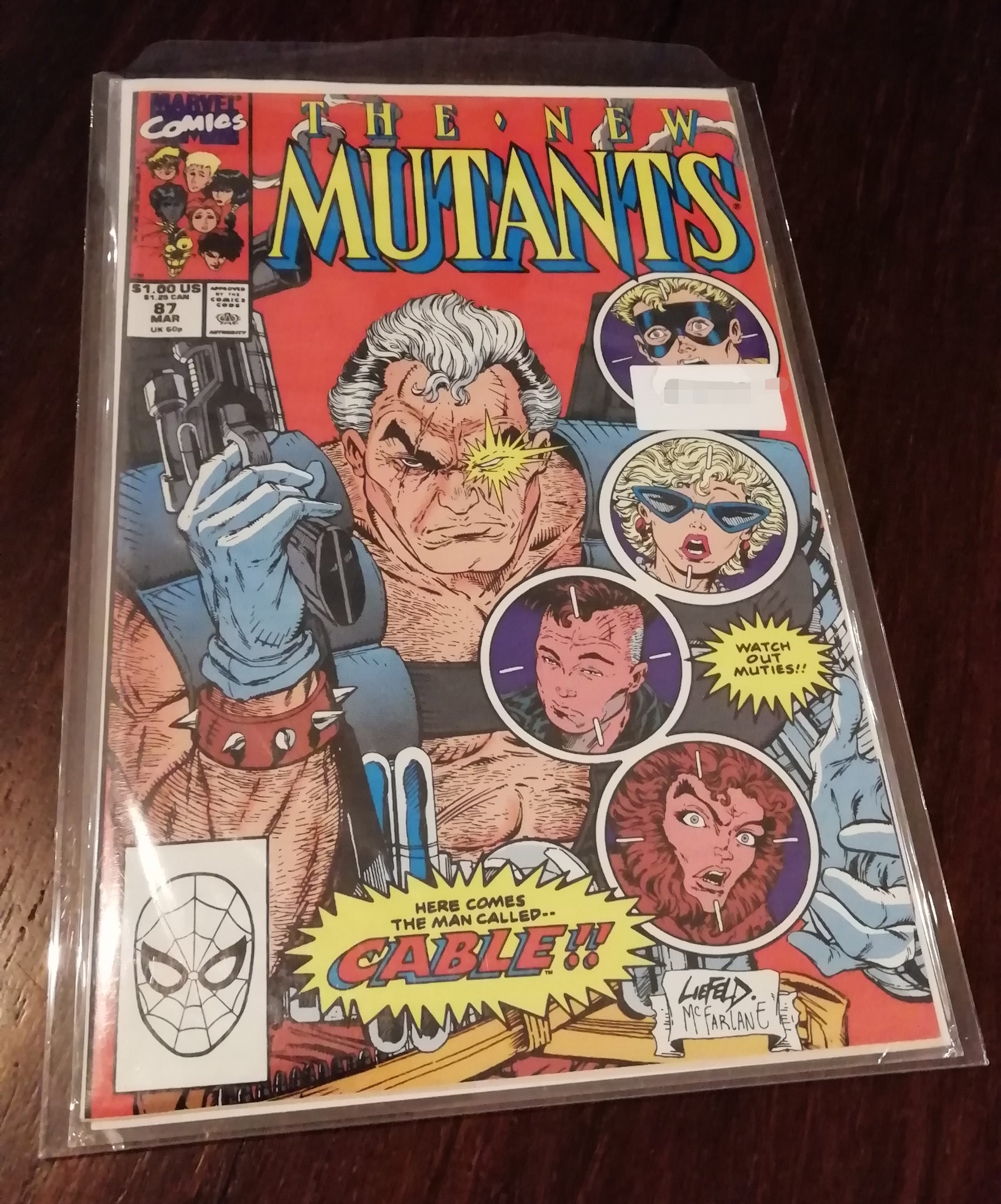 New Mutants #87 VF+