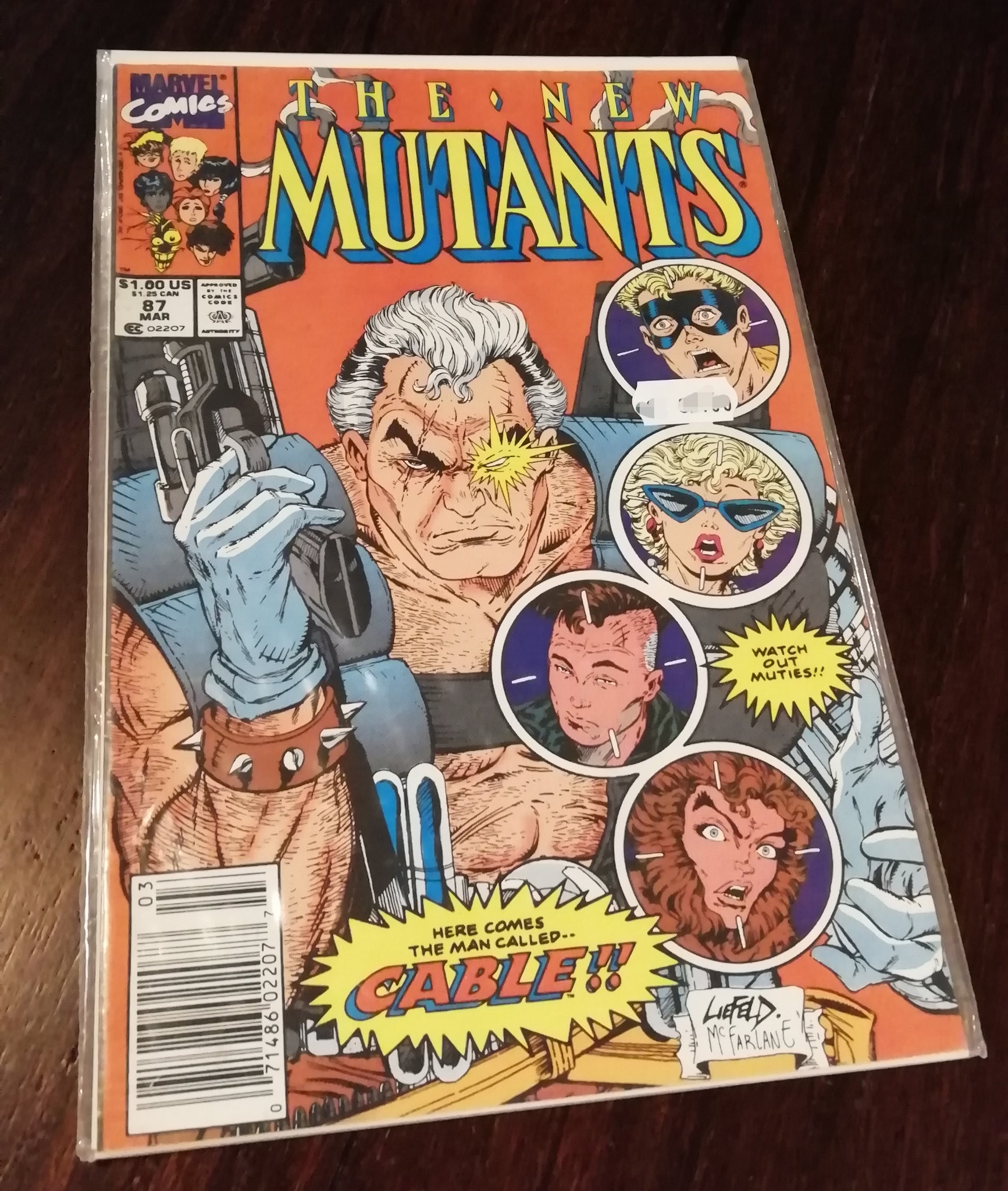 New Mutants #87 VF-
