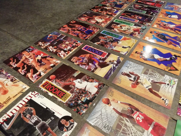 40x NBA Basketball 90's Inserts Trading Cards Lot Ex-NM