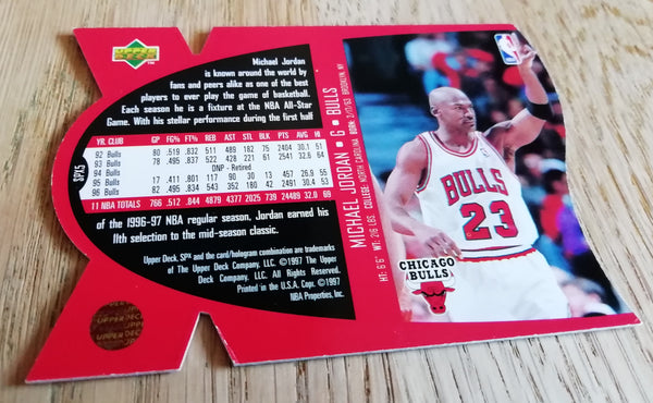 1997-98 Upper Deck SPx Michael Jordan #SPx5 Trading Card