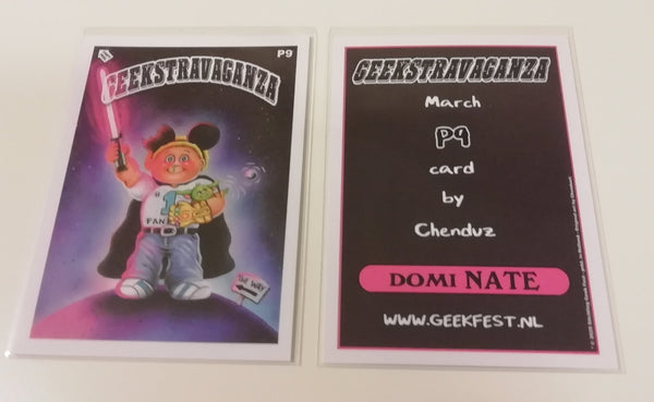 Geekstravaganza Domi Nate #P9 Chenduz Signed Promo Card Lot