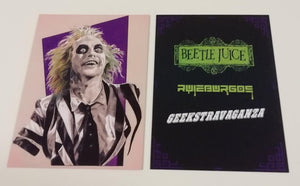 Geekstravaganza - Ruiz Burgos Beetlejuice Exclusive Promo Card