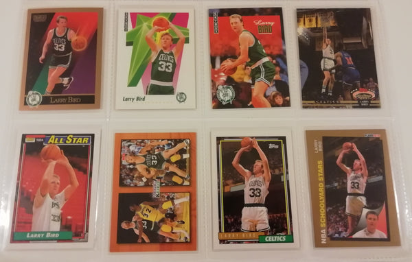 40x Larry Bird NBA Basketball Card Lot