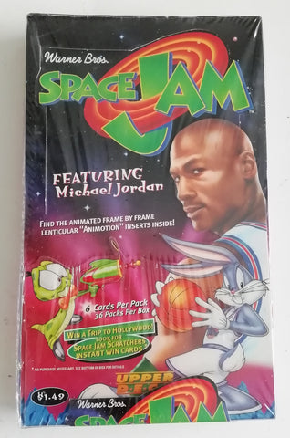 Space Jam Upper Deck SEALED Trading Card Box