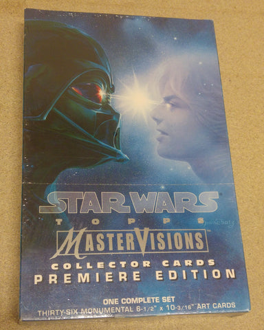1996 Topps Star Wars MasterVisions Collector Cards Premiere Edition Sealed Set