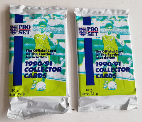 1990/91 Pro Set Football Association Trading Cards