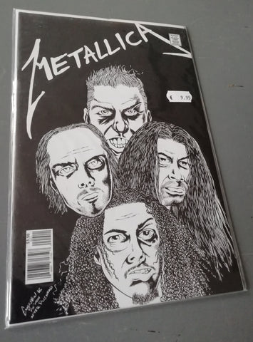 Rock 'n Roll Biographies #9 METALLICA NM-