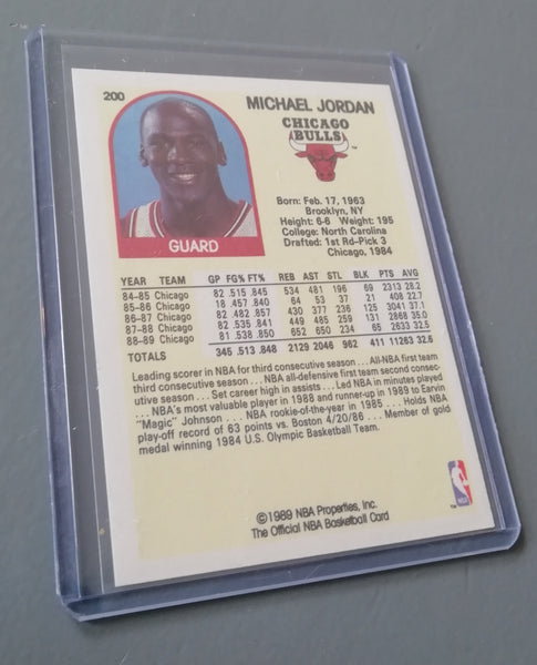1989-90 NBA Hoops Michael Jordan #200 Trading Card