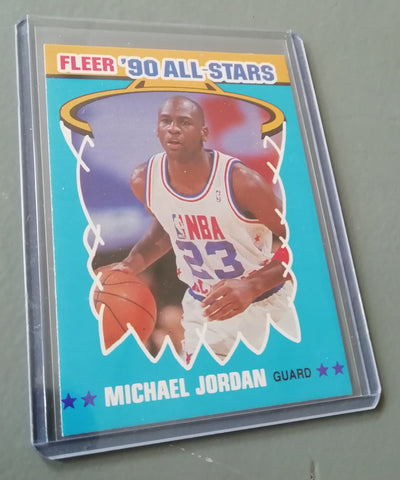 1990-91 Fleer All-Stars Michael Jordan #5 Trading Card