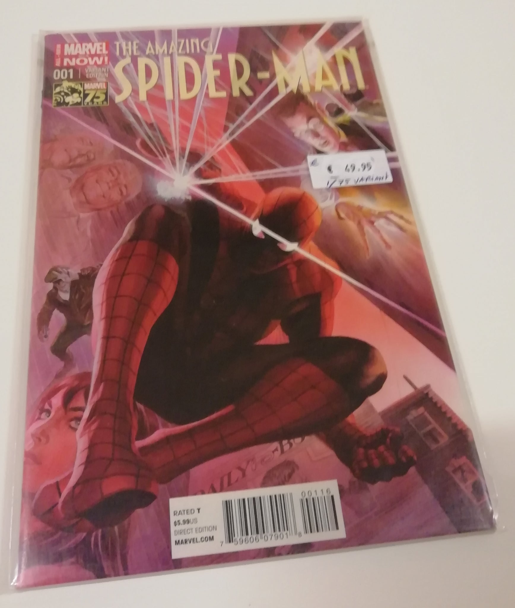 Amazing Spider-Man Vol.3 #1 NM- Alex Ross 1/75 Variant