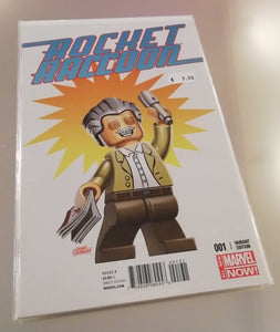 Rocket Raccoon #1 NM Leonel Catellani Stan Lee Lego Variant