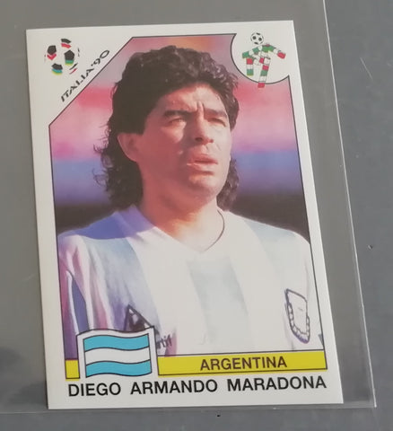 Panini World Cup Story Sonric's #224 Maradona Sticker