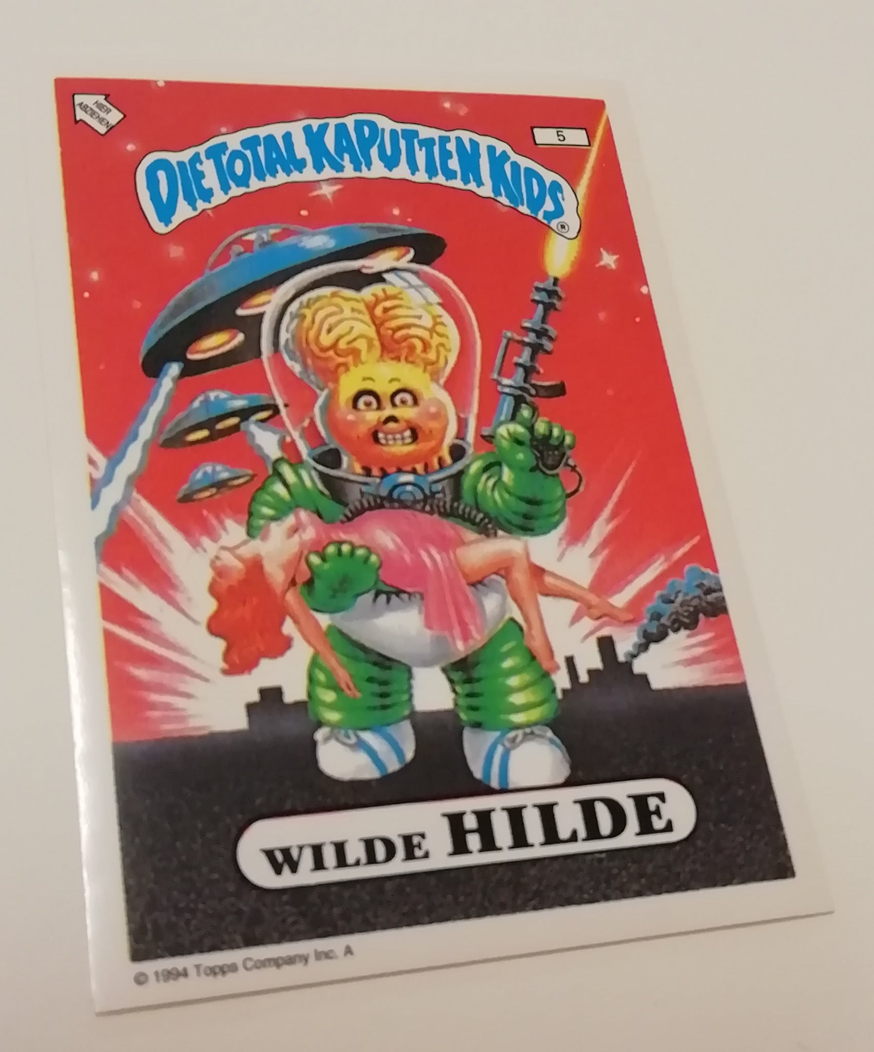 Die Total Kaputten Kids #5 - Wilde Hilde Sticker