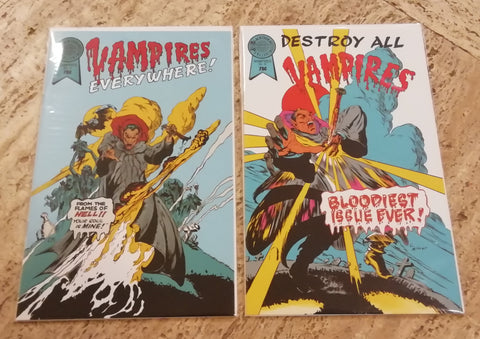 Destroy all Vampires / Vampires Everywhere! NM+ (Lost Boys - Prop Replica Comic Books)