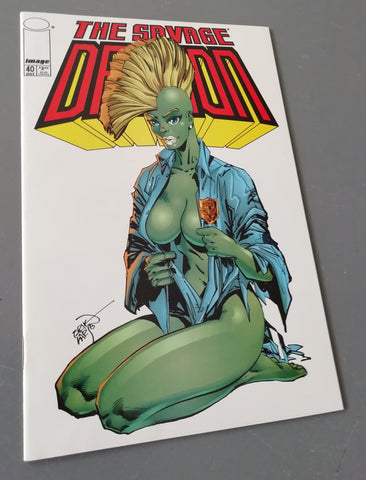 Savage Dragon #40 NM+ Variant