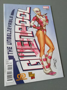 Gwenpool #1 NM- JS Campbell Paris Comic Con Variant