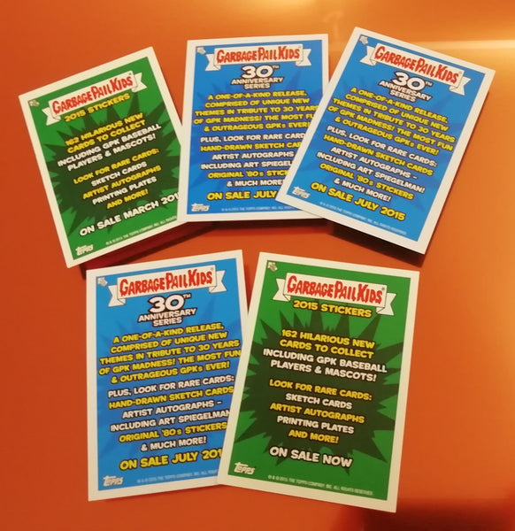 Garbage Pail Kids 30th Anniversary - Methane Max Comic Promo Card