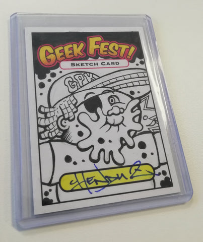 Geek Fest "Joe Blow" Sketch Card by Chenduz