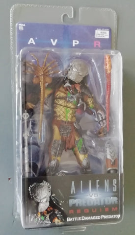 Alien vs Predator Requiem - Battle Damaged Predator Action Figure