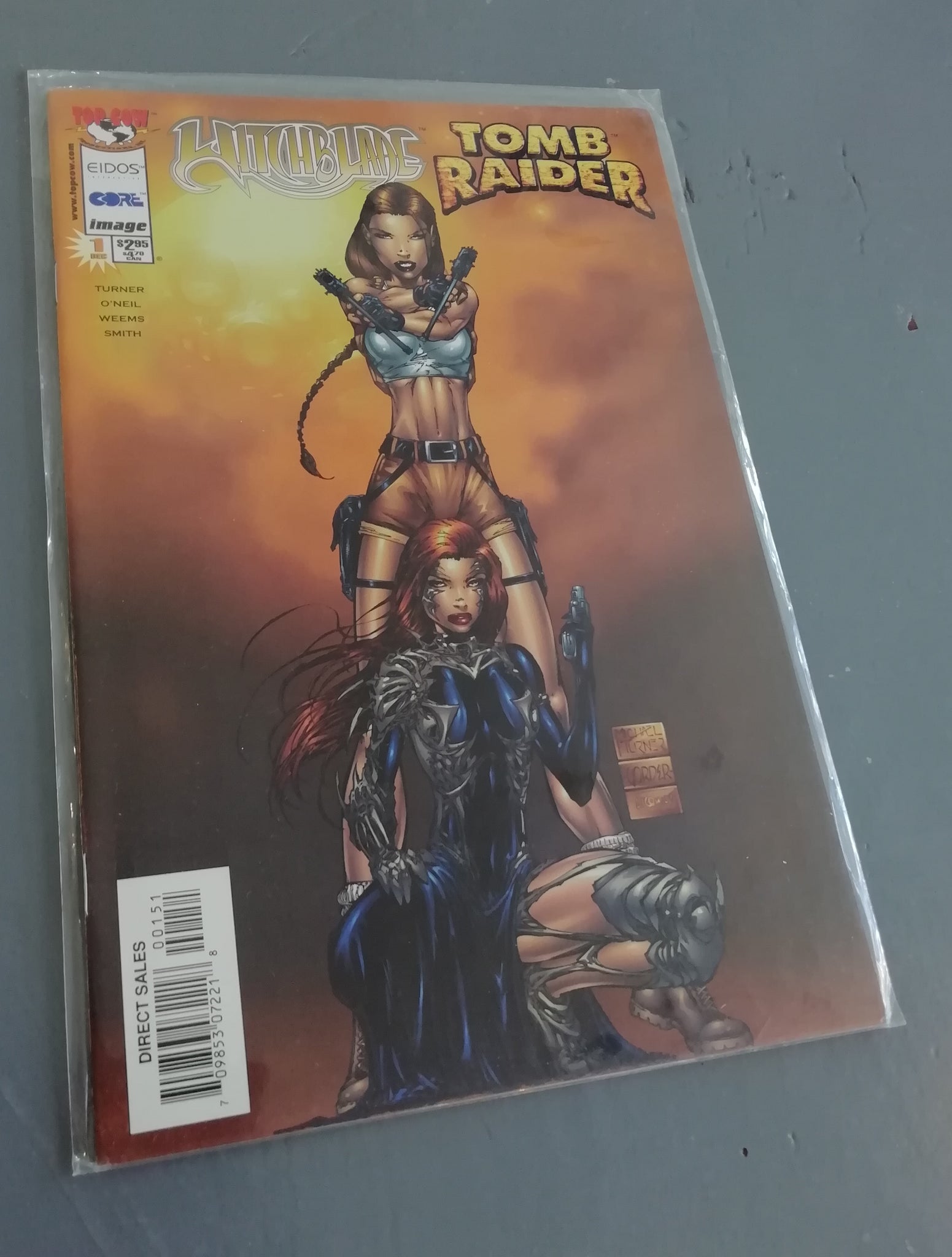 Witchblade/Tomb Raider #1 VF+ Variant