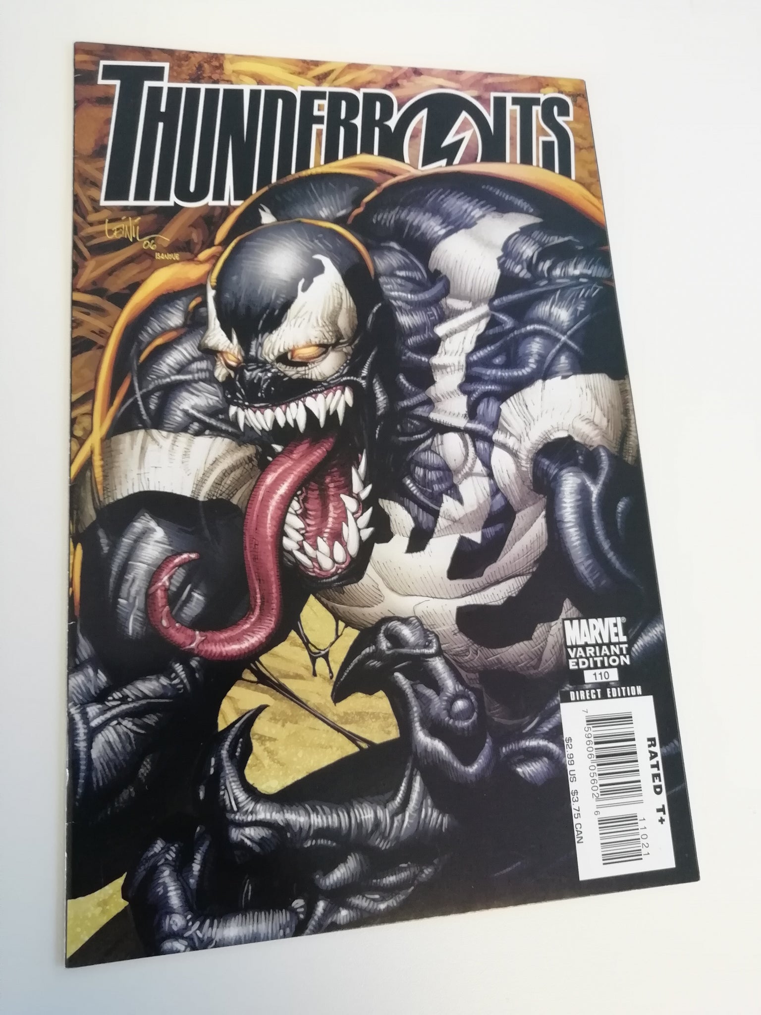 Thunderbolts #110 VF/NM Leinil Yu 1/20 Variant