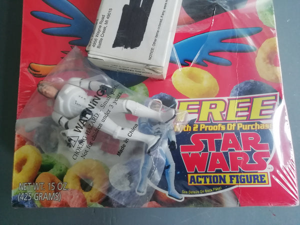 Star Wars Han Solo Stormtrooper Kelloggs Fruit Loops Mail-Away Figure