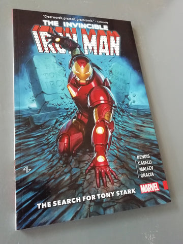 Invincible Iron Man - Search for Tony Stark TPB NM