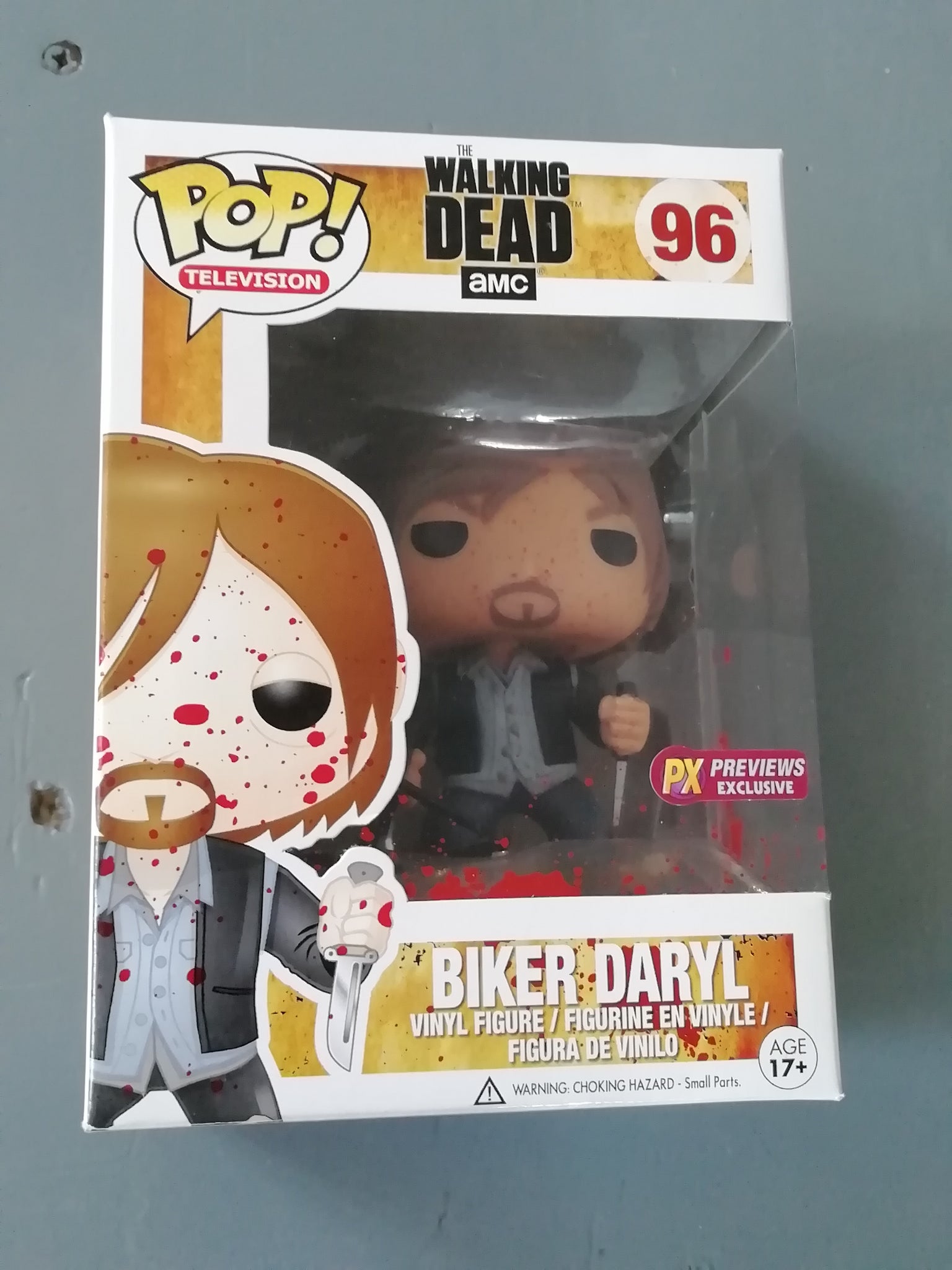 Funko Pop! Walking Dead Biker Daryl #96 (PX Exclusive)