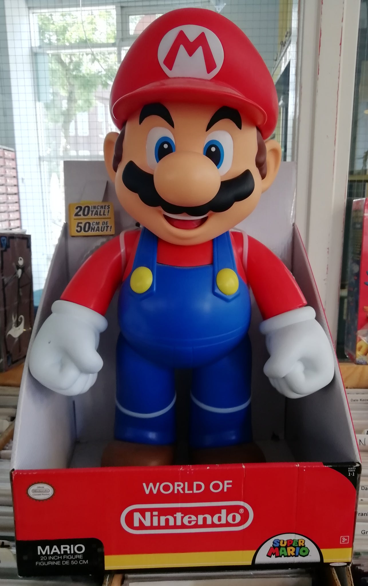 World of Nintendo Mario 20 Inch Vinyl Figure
