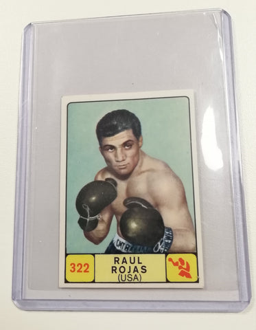 1968-69 Campioni dello Sport #322 Raul Rojas Sticker EX