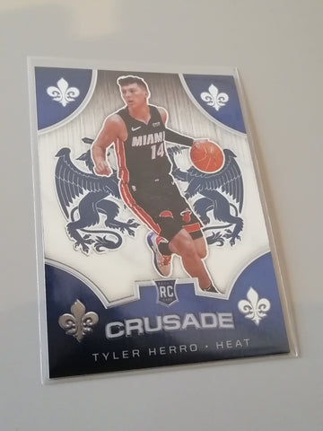 2019-20 Panini Chronicles Crusade Basketball Tyler Herro #518 Rookie Card
