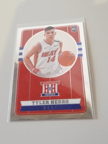 2019-20 Panini Chronicles Hometown Heroes Tyler Herro #555 Rookie Trading Card