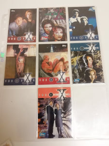 X-Files Season One P0-P6 Promo Card Set NM