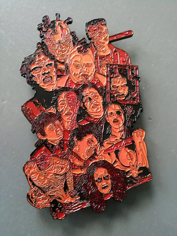 Thirteen Ghosts 6" Limited Edition (Blood Red) Enamel Pin