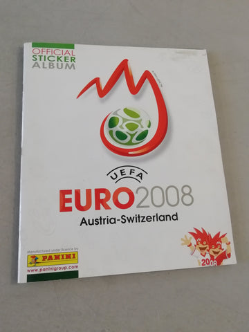 UEFA Euro 2008 Austria-Switserland Complete Sticker Album