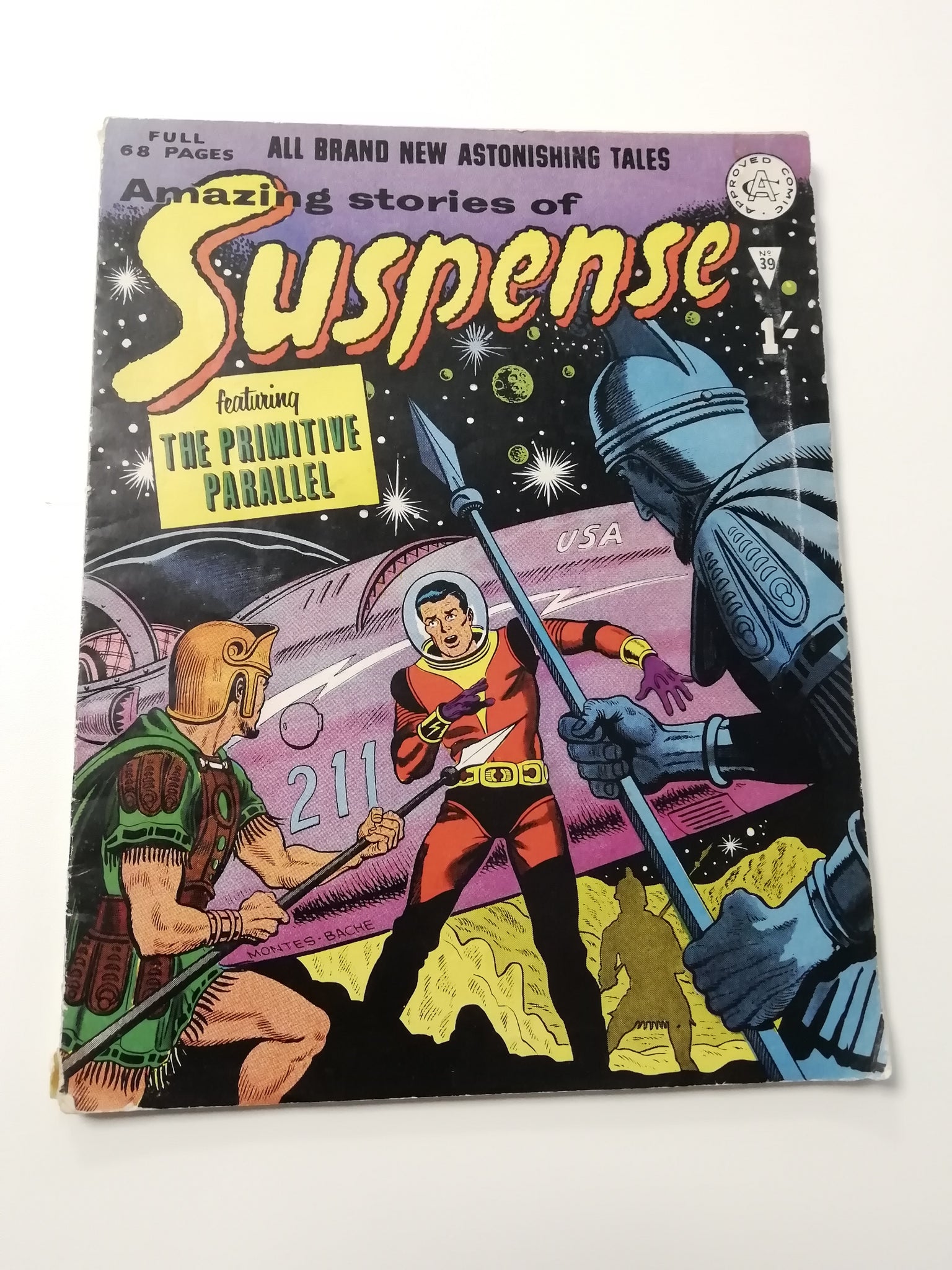 Amazing Stories of Suspense #39 VG+