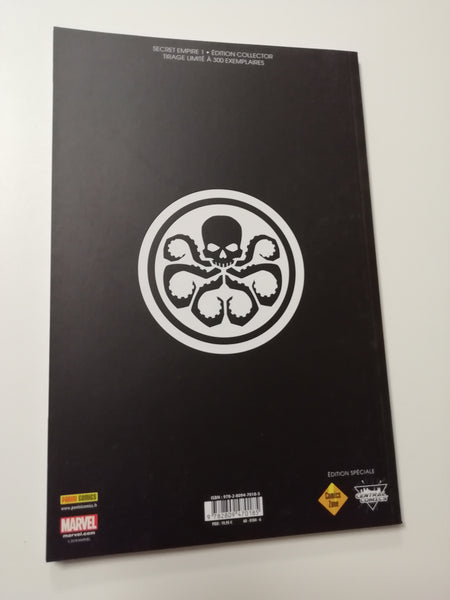 Secret Empire #1 NM+ Panini France Edition Collector 1/300 Paul Renaud Signed