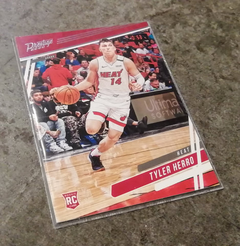 2019-20 Panini Chronicles Prestige Basketball Tyler Herro #57 Rookie Trading Card