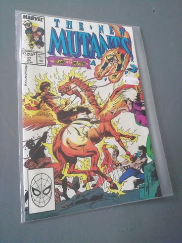 New Mutants #77 VF+