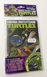 Teenage Mutant Ninja Turtles Micro-Comic Fun Pack #4 Leonardo NM