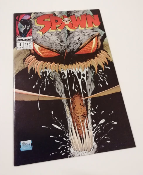 Spawn #4 VF/NM (w/ coupon)