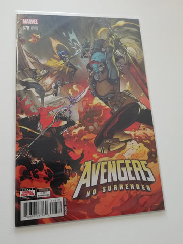 Avengers #678 NM (2nd print) Variant