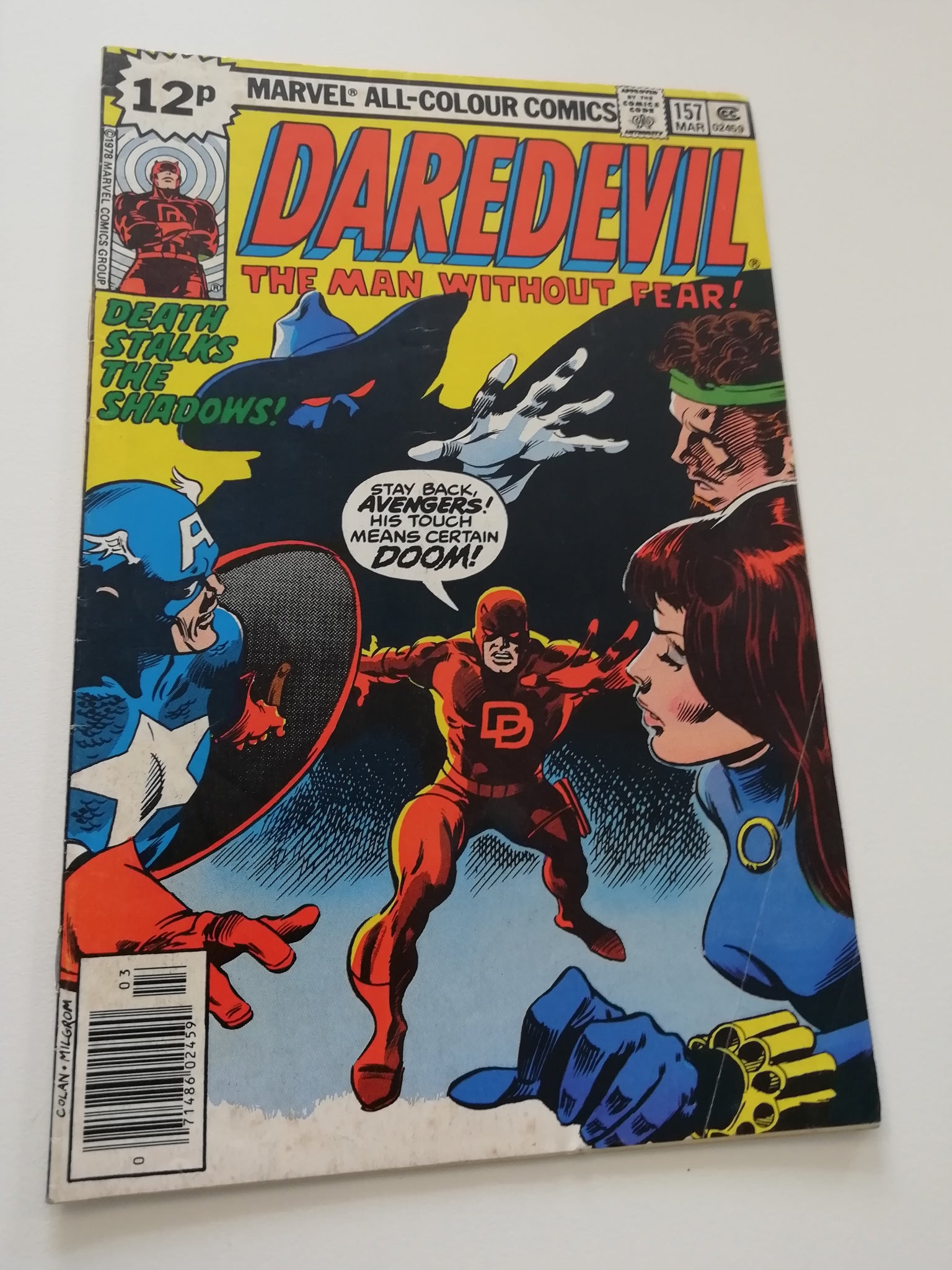 Daredevil #157 FN- (Pence edition)