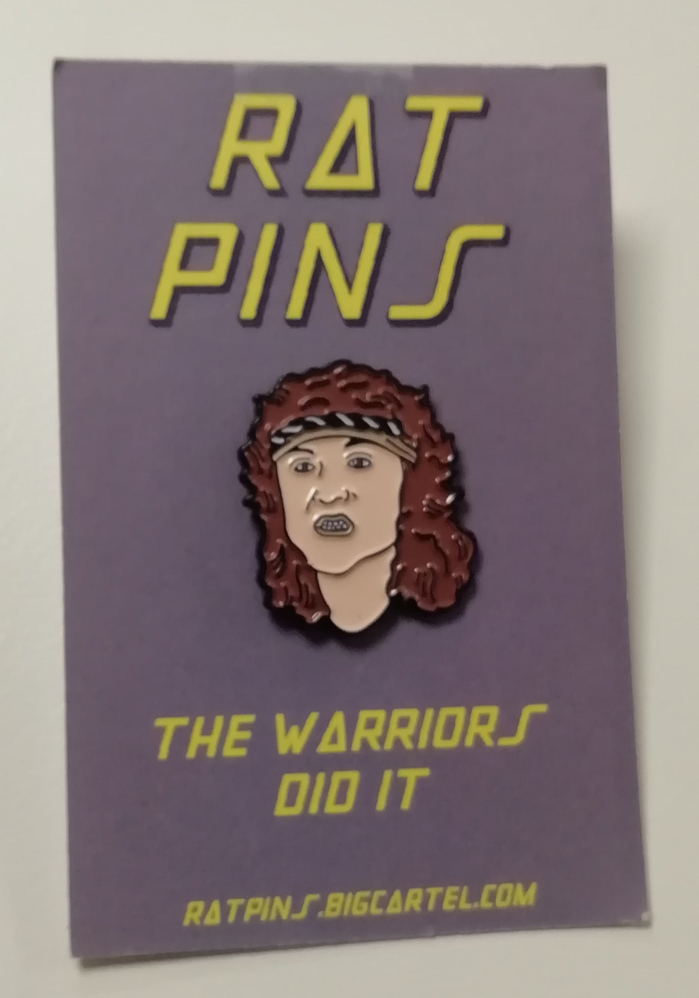 The Warriors - Limited Edition Enamel Pin Design