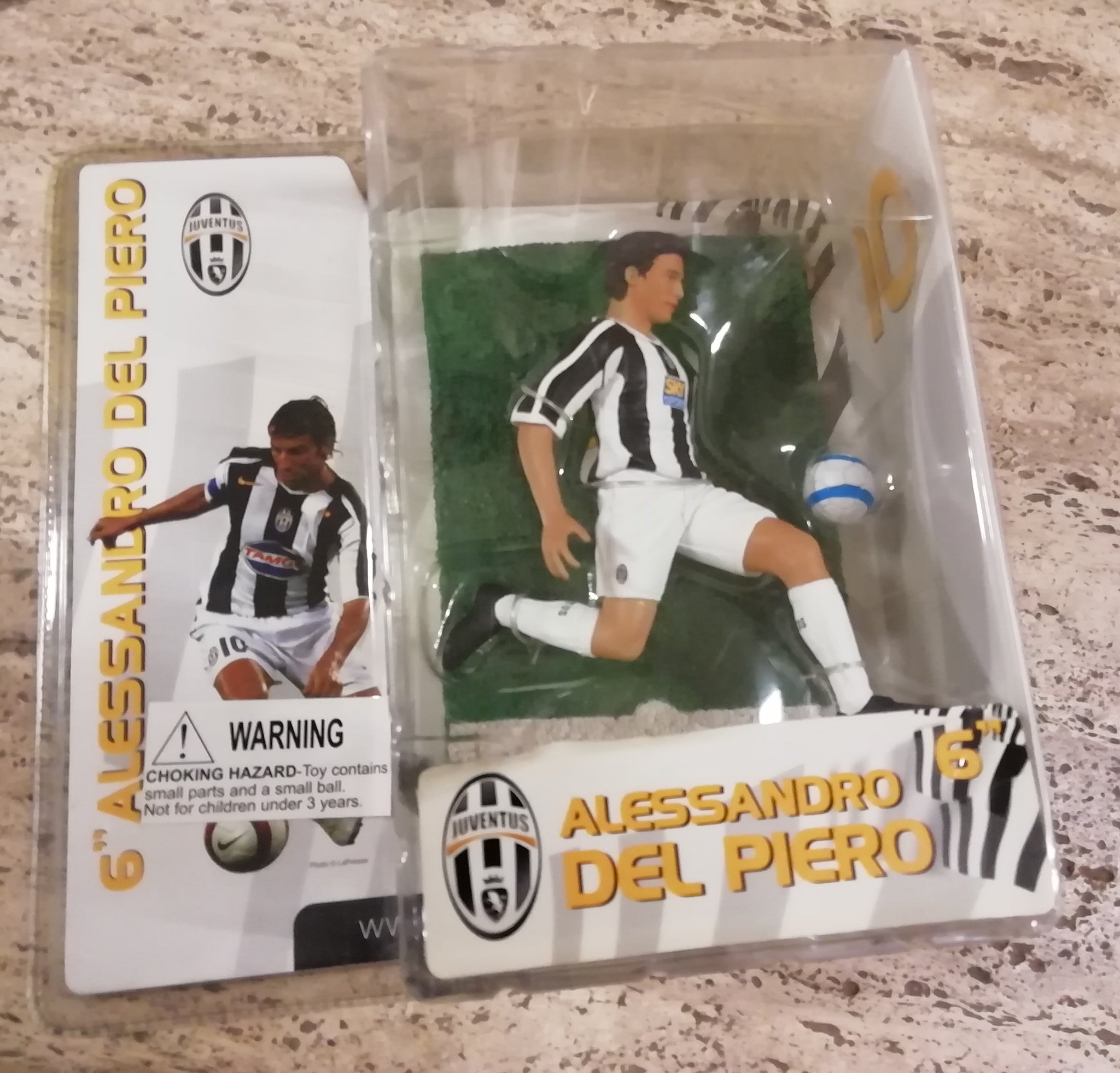 FT Champs Alessandro del Piero 6" Football Figure