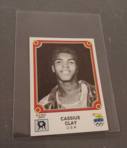 Panini Montreal 76 Cassius Clay #79 Sticker VG/EX