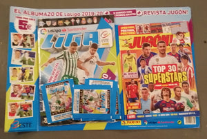2019-20 Panini La Liga Santander Sticker Album + (6) Sealed Packs