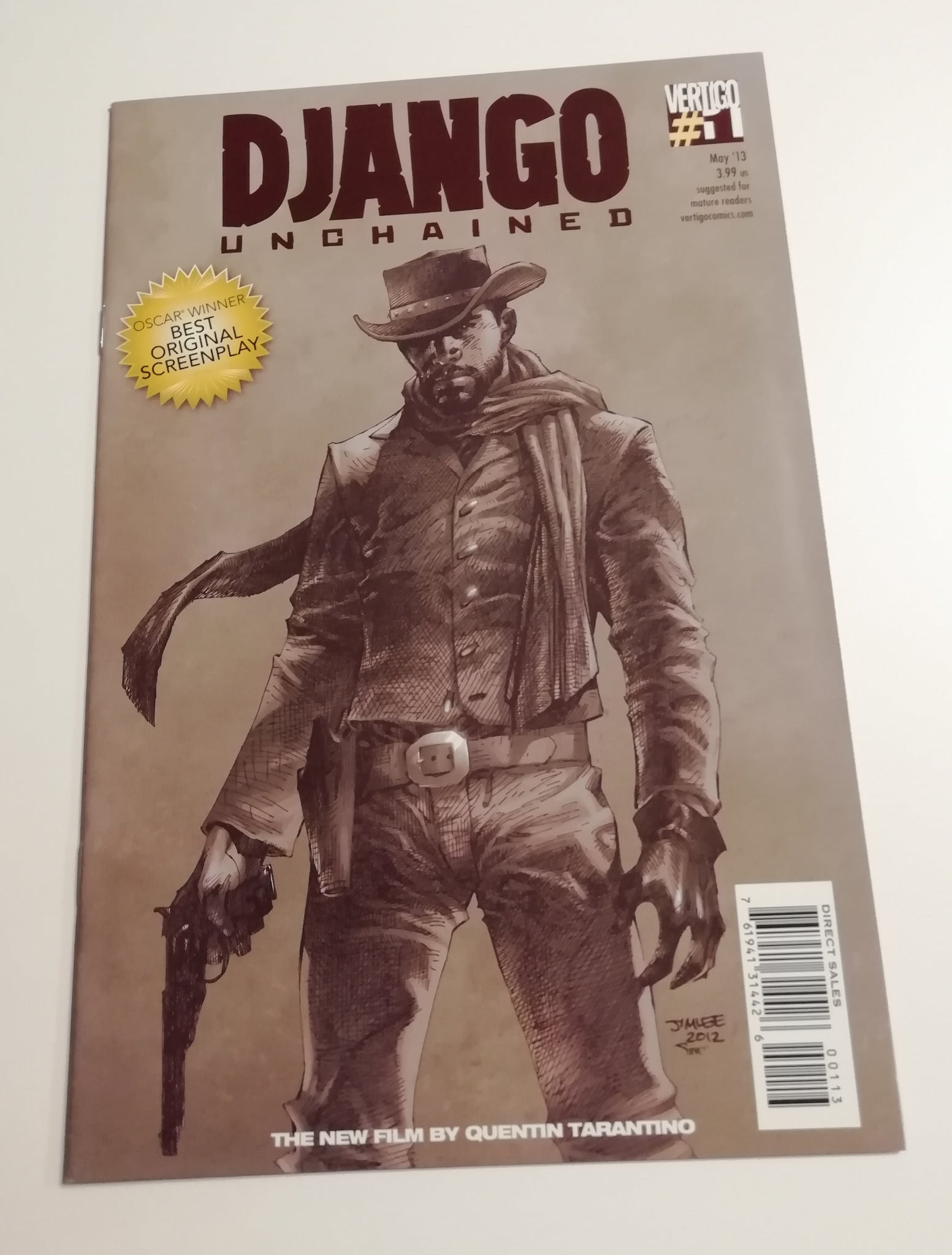 Django Unchained #1 NM Jim Lee (3rd print) Variant