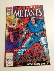 New Mutants #91 VF+