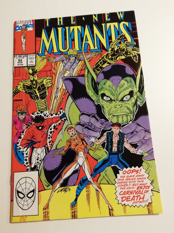 New Mutants #92 VF+